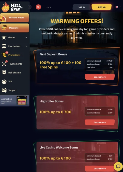 Hellfire Bonus